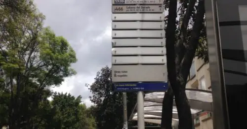 PARADERO SITP BARRIO CHICO NORTE II SECTOR  218A00